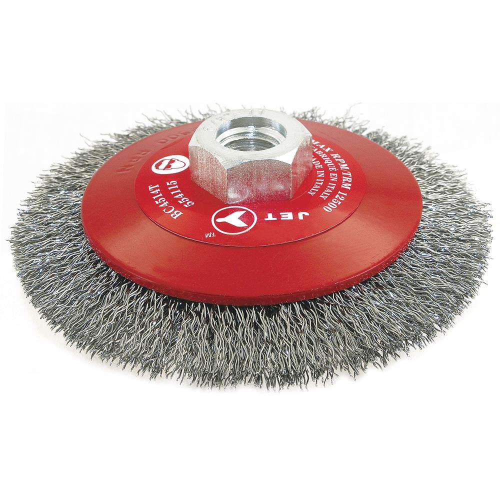 5 x 5/8-11NC Brosse conique &agrave; sertir (biseaut&eacute;e) - Haute performance photo du produit