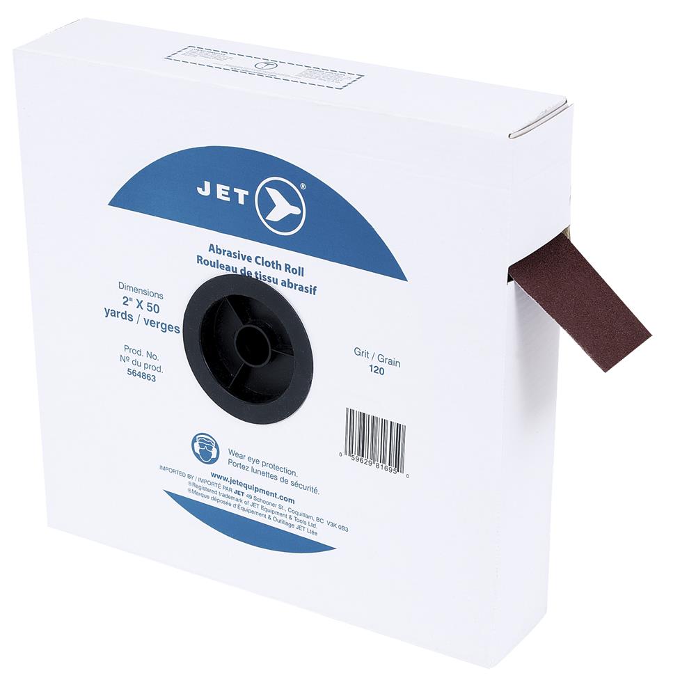 Rouleau de toile abrasive A100 &ndash; 2 po x 50 verges photo du produit