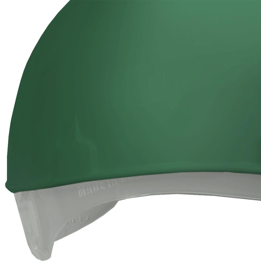 C10 Series Bump Cap with Face Shield Attachment - Green product photo