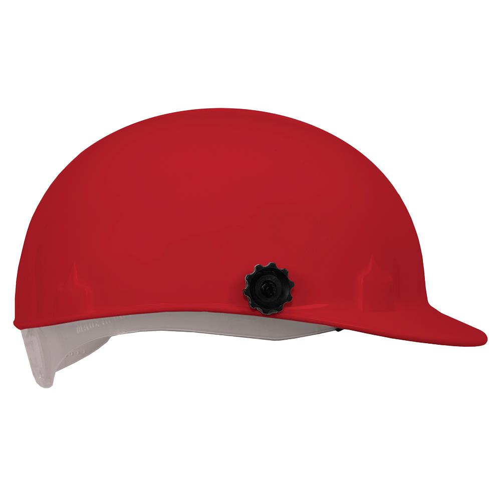 C10 Series Bump Cap with Face Shield Attachment &ndash; Red product photo