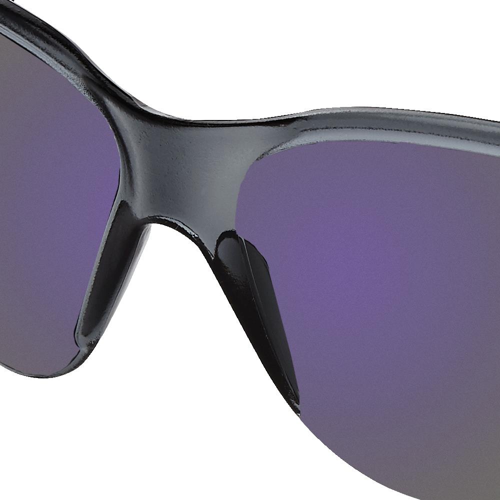 X330 Series Safety Glasses - Hard Coated - Blue-Mirror Lens Tint product photo