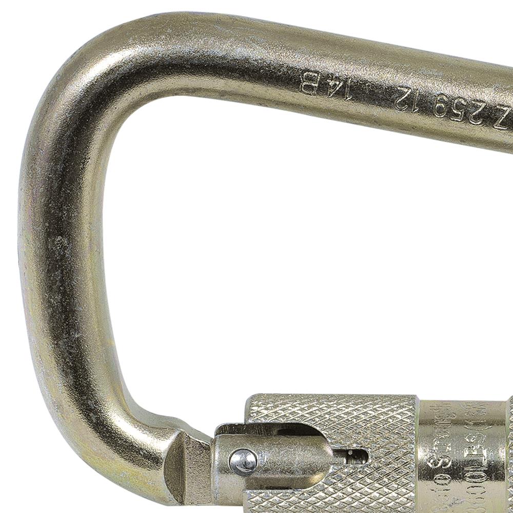 Carabiners - Hardware - Zinc Plated Steel - 1" Gate Openning product photo