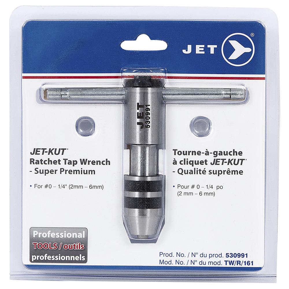 JET-KUT® Ratchet Tap Wrench For # 0 – 1/4