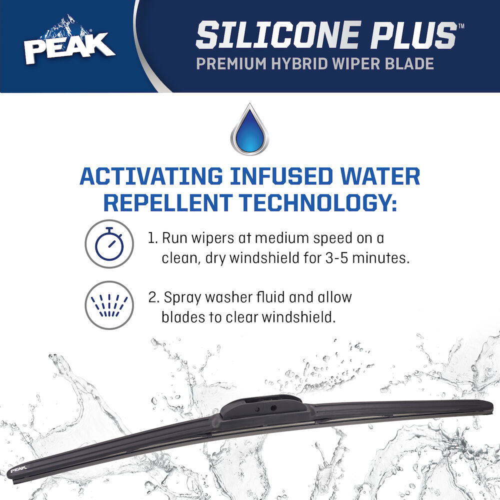 Peak 16 Silicone Plus Wiper Blade - Windshield Wiper Blades