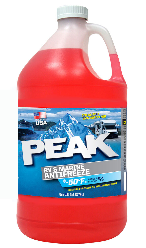             PEAK® RV and Marine Antifreeze -50 Degree Burst Point
