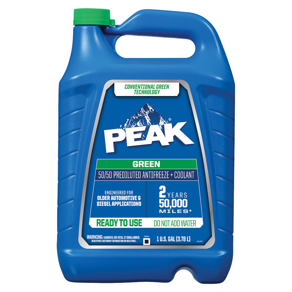 PEAK Conventional 50 50 Ready Use Antifreeze Coolant