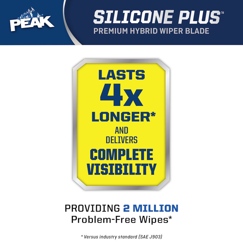 PEAK Silicone Plus Wiper Blade - 16 - Old World Industries