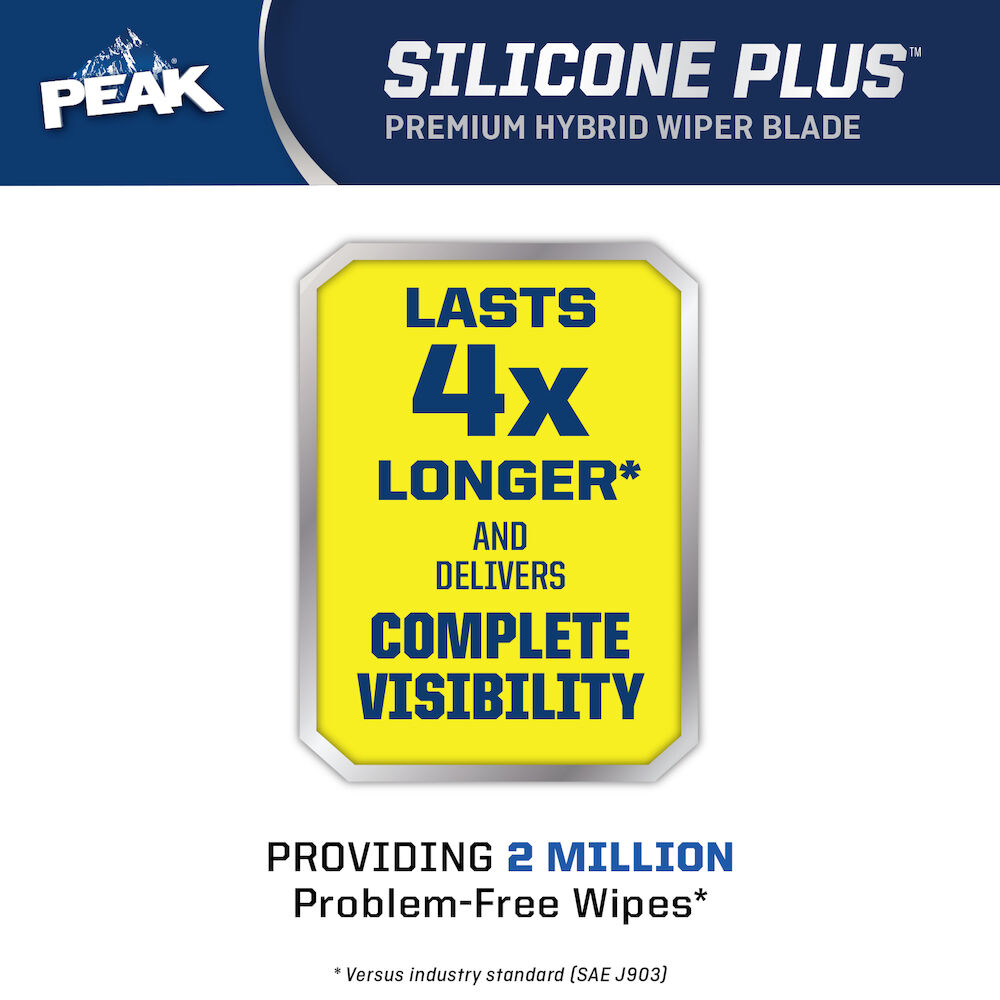 Peak 13 Silicone Plus Wiper Blade - Windshield Wiper Blades