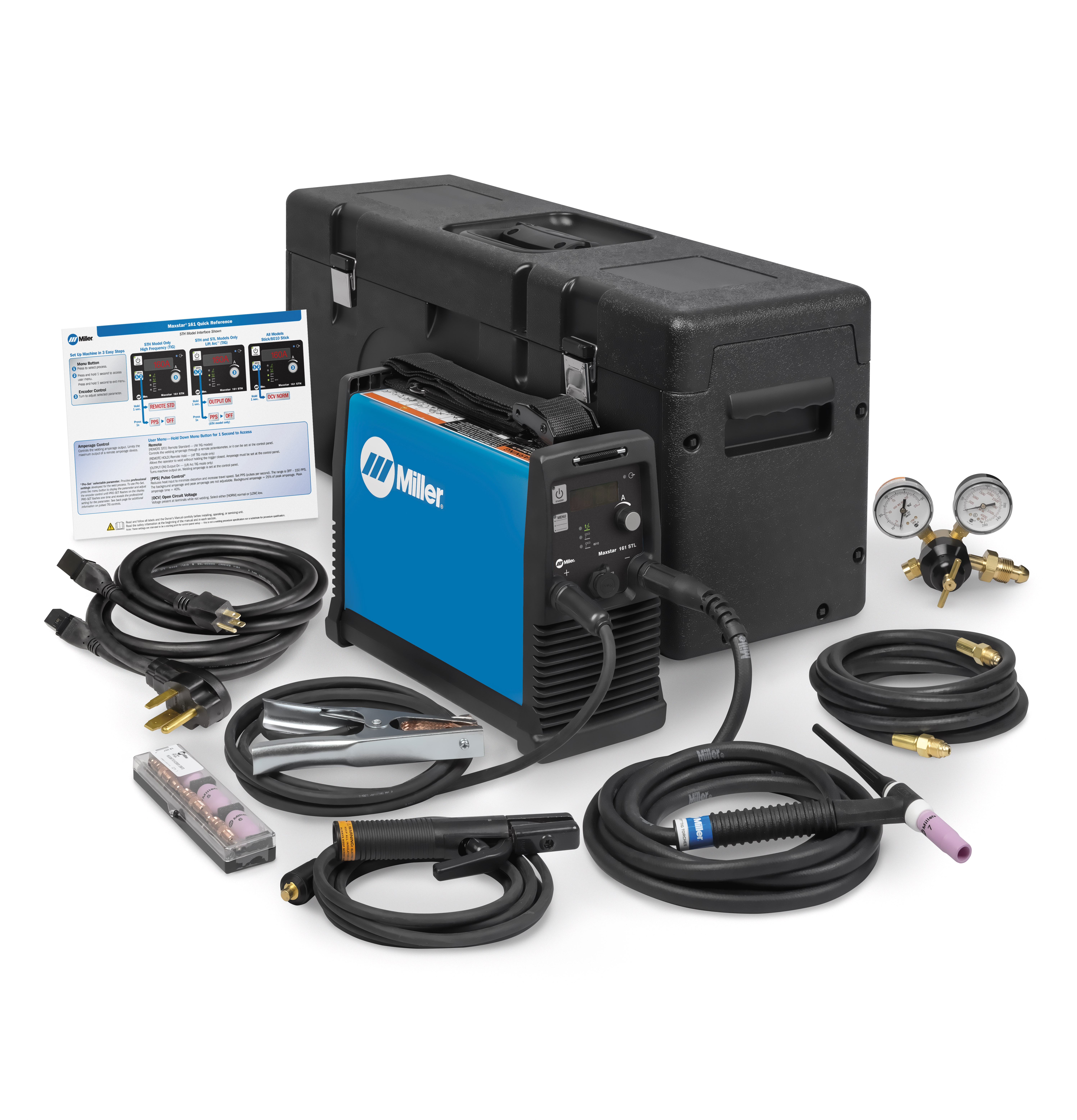 Miller® Maxstar® 161 STL TIG Welder X-Case Package | Linde Canada Inc